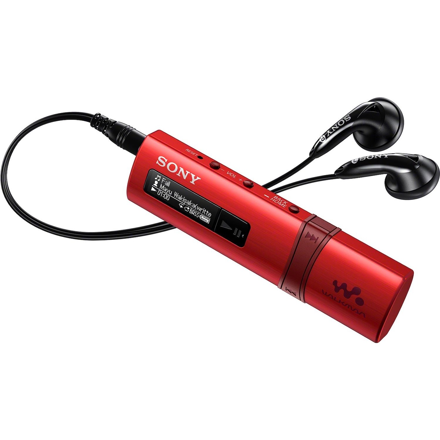 Immagine per MP3 Sony NWZB183R 4GB rosso da DIMOStore