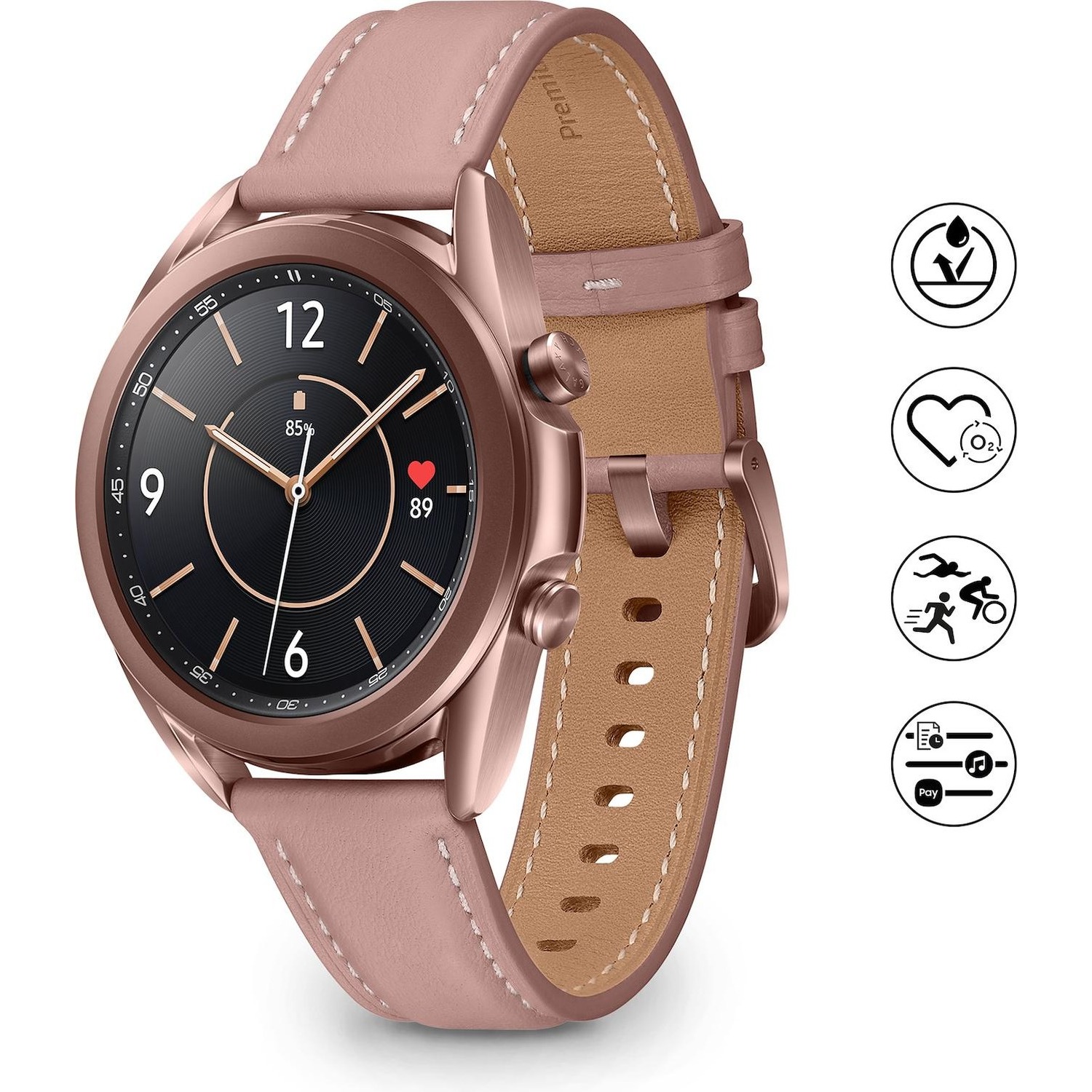 Immagine per Smartwatch Samsung Galaxy Watch 3 41 mm bronze bronzo da DIMOStore