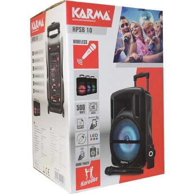 Diffusore portatile con microfono Karma HPSB 10