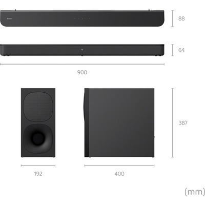 Diffusore soundbar Sony HTS400