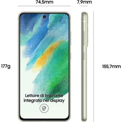 Smartphone Samsung Galaxy S21 FE 5G verde oliva