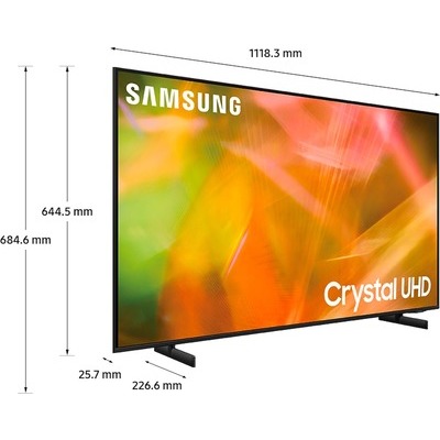 TV LED Samsung 50AU8070 Calibrato 4K e FULL HD