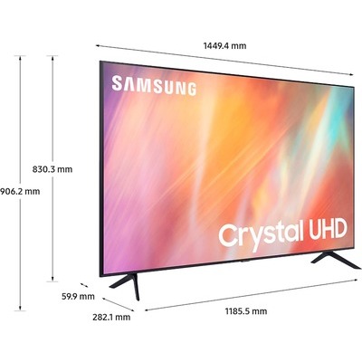 TV LED Samsung 65AU7170 Calibrato 4K e FULL HD