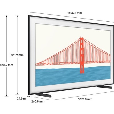 TV LED Samsung The Frame 65 2021 Calibrato 4K e FULL HD